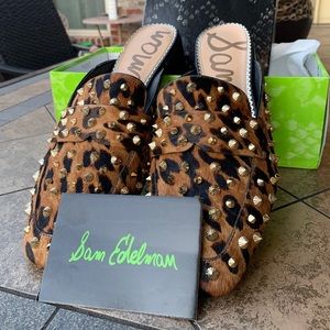 EUC➡️Sam Edelman AUGUSTUS BROWN FORDHAM MULE SZ 10